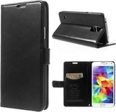 KDS Smooth wallet case hoesje Samsung Galaxy S5 mini zwart