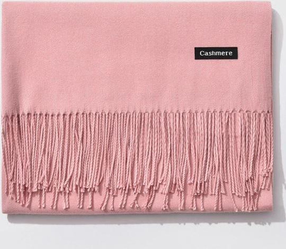 Cashmere - sjaal - roze - licht - Winter - lente - zomer - Shawl - omslagdoek - dames