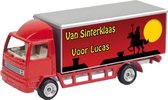 LKMN Speelgoedvoertuig Sinterklaas met naam kunststof-rood