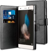 BeHello Wallet Case voor Huawei Ascend P8 - Zwart