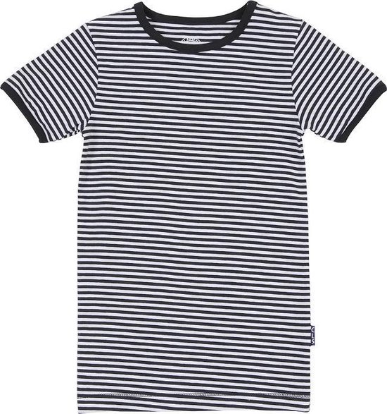 Claesen's Jongens T-shirt - Navy/White Stripes - Maat 92-98