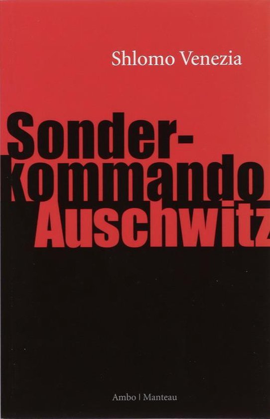Cover van het boek 'Sonderkommando Auschwitz' van S Venezia