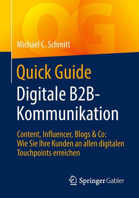 Quick Guide - Quick Guide Digitale B2B-Kommunikation - cover