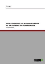 Der Zusammenhang Von Autonomie Und Gluck Fur Die Probanden Der Bewahrungshilfe