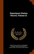 Experiment Station Record, Volume 21