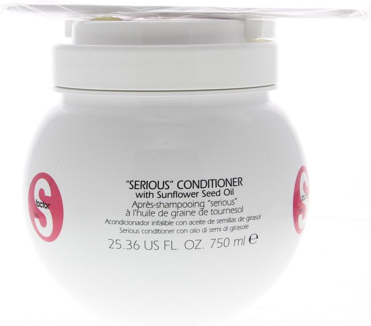 SALE Tigi S-Factor Serious Conditioner Masker With Sunflower Seed Oil 750ml  | bol.com