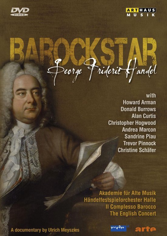 Cover van de film 'Barockstar - George Frideric Handel'