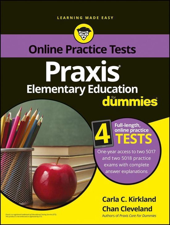 Praxis Elementary Education For Dummies - cover