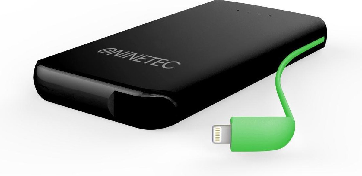 NINETEC NT-610 - 10.000mAh powerbank voor IOS (iPhone/iPad) | bol
