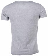 T-shirt - Tijger Print - Grijs