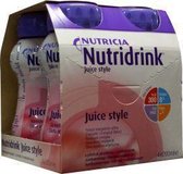 Nutridrink Juice style aardbei - 4 x 200ml