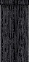 Origin behang strepen zwart - 346644 - 53 x 1005 cm