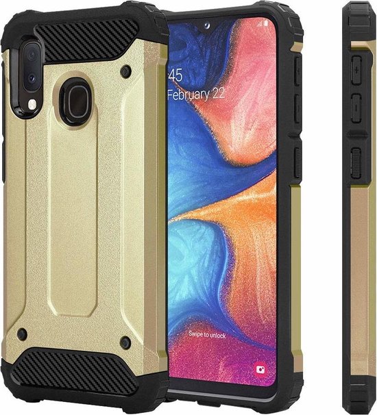 Ntech Armor - Samsung Galaxy A20e - Goud