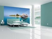 Fotobehang Dream Island - 232 x 315 cm - Papier