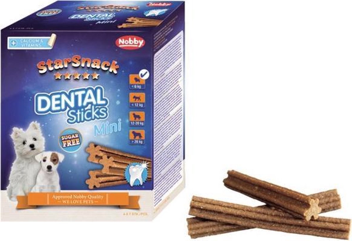 Nobby StarSnack Dental Sticks Mini Hond Kauwsnack