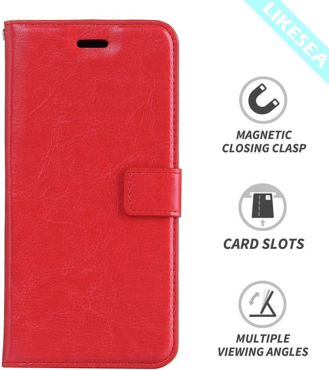 Sony Xperia XZ / XZs portemonnee hoesje - Rood