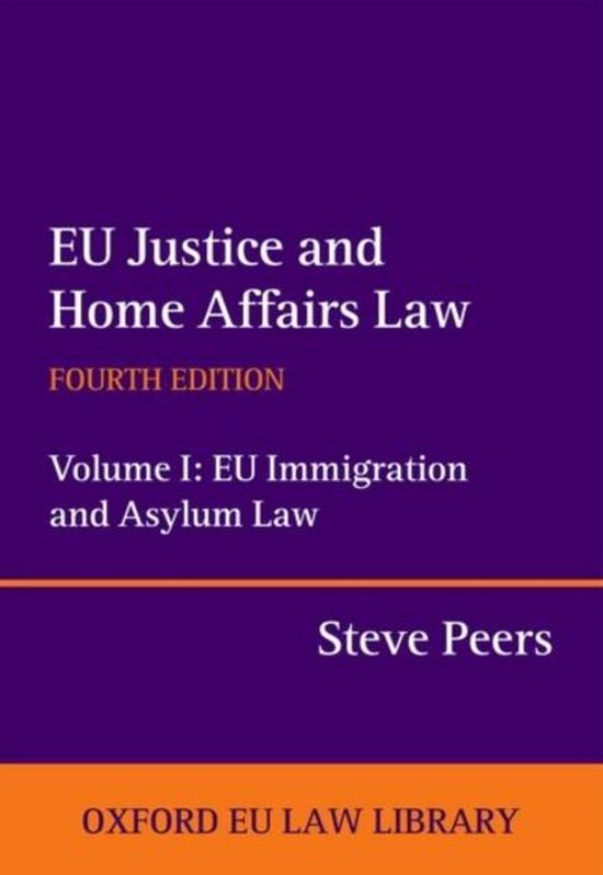 Eu Justice & Home Affairs Law 4E - cover