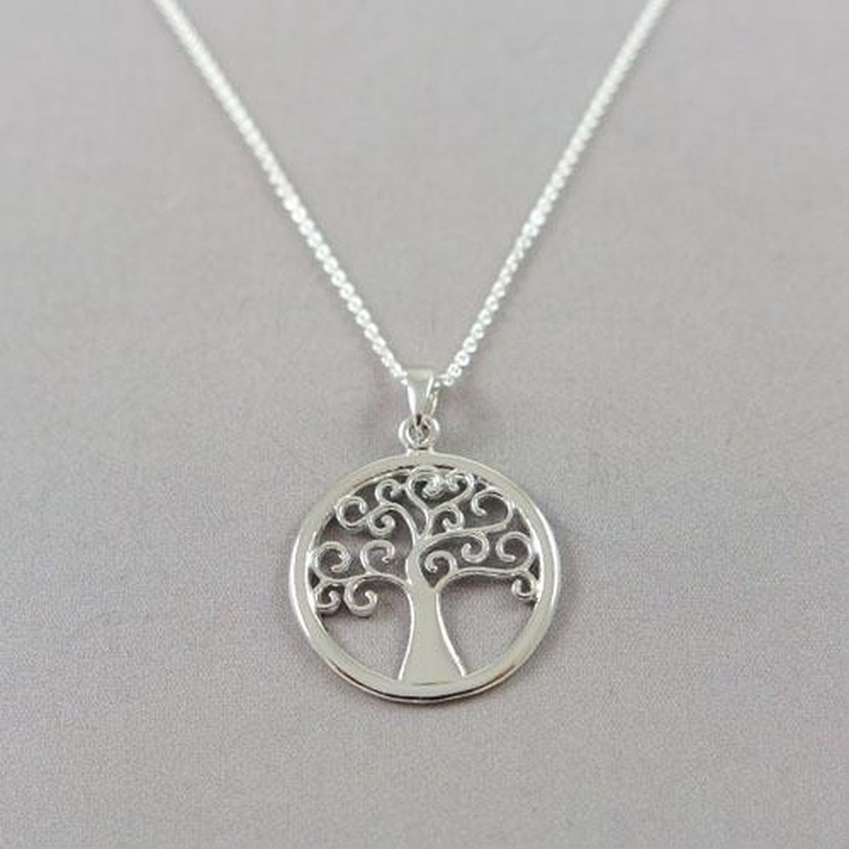 House of Jewels Levensboom Ketting 42cm 925 Zilver