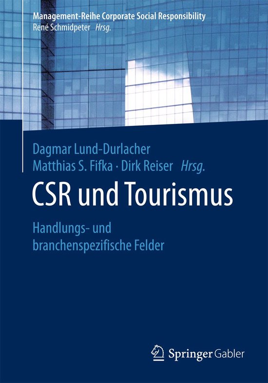 Business and Economics (German Language) - CSR und Tourismus - cover