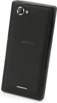 Muvit MFX Sony Xperia L Minigel Case Smoke Black (SESKI0020)