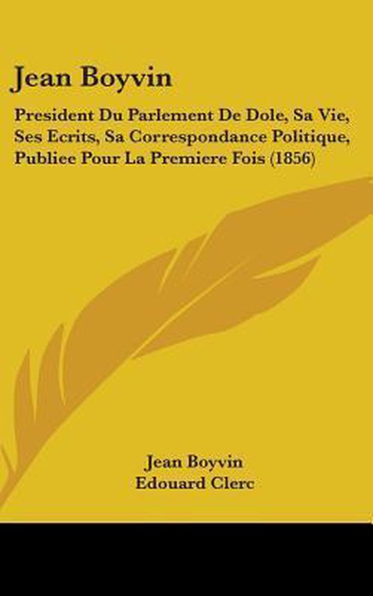 Jean Boyvin, Jean Boyvin 9781104158903 Boeken
