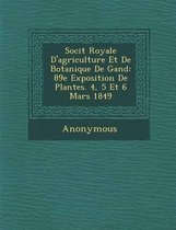 Soci T Royale D'Agriculture Et de Botanique de Gand