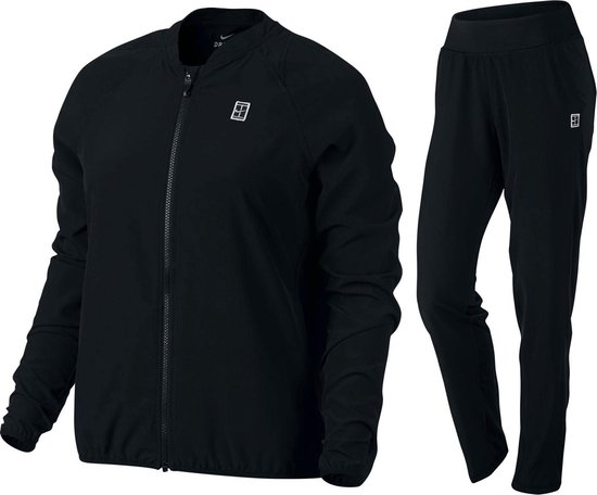 Nike Trainingspak Dames - zwart/wit | bol.com