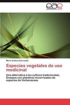 Especies Vegetales de USO Medicinal