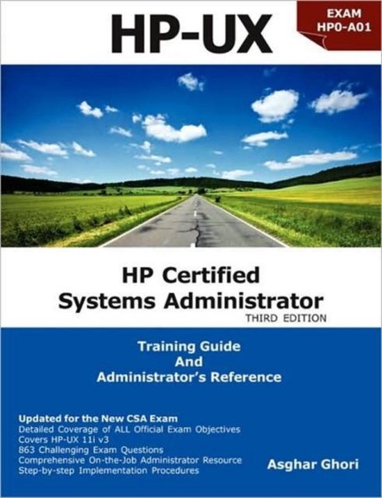 HP Certified Systems Administrator - 11i V3 - cover