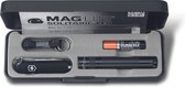 MagLite MagLED Solitaire / Victorinox Classic SD - Set: Zaklamp / Zakmes - Zwart