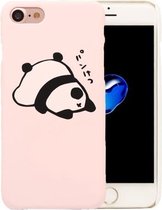 iPhone SE 2020 / iPhone 8 / iPhone 7 - hoes, cover, case - PC - Panda - Roze