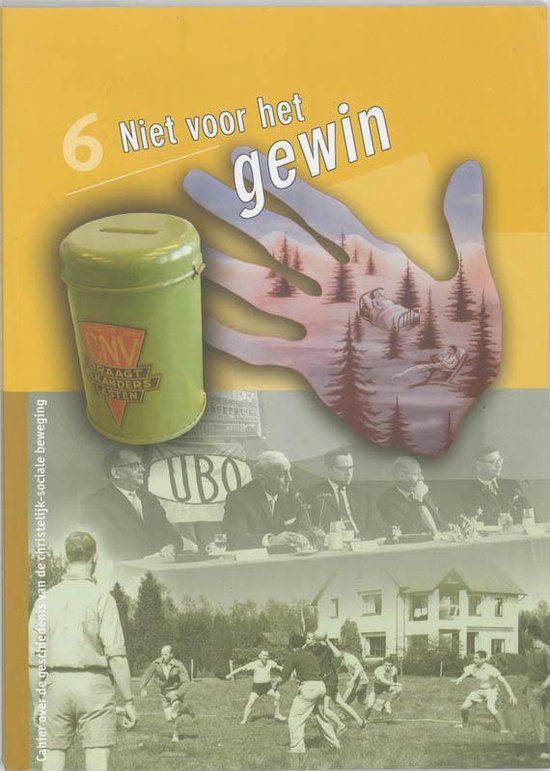 Cover van het boek 'Niet voor het gewin / druk 1'