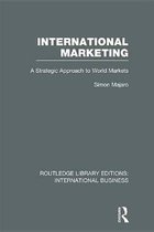 Routledge Library Editions: International Business - International Marketing (RLE International Business)