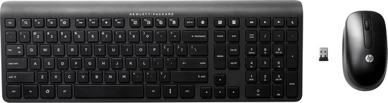 HP 2,4-GHz draadloos toetsenbord en muis - QWERTY | bol.com