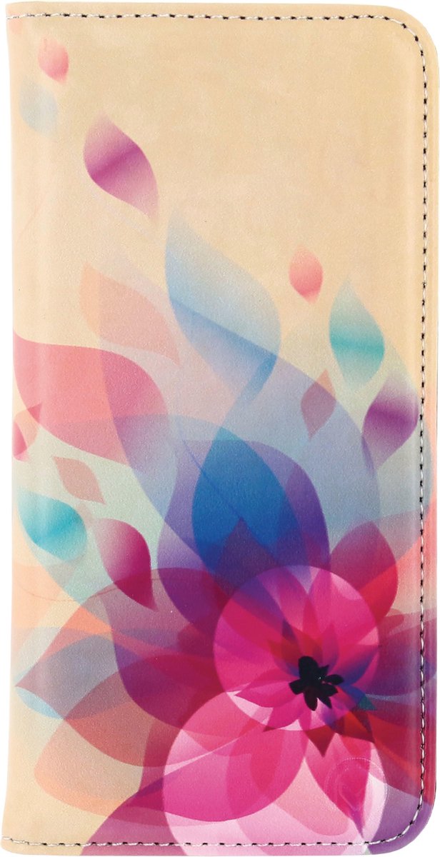 Mobilize Premium Magnet Book Case Samsung Galaxy S6 Edge Fire Flower