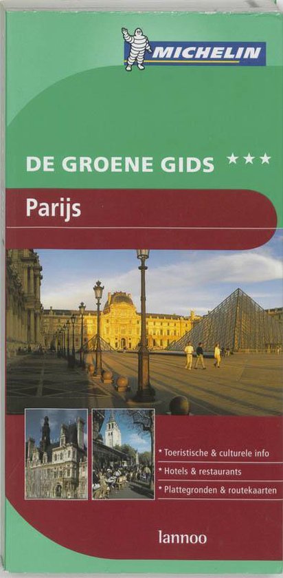 Groene Gids Parijs - cover