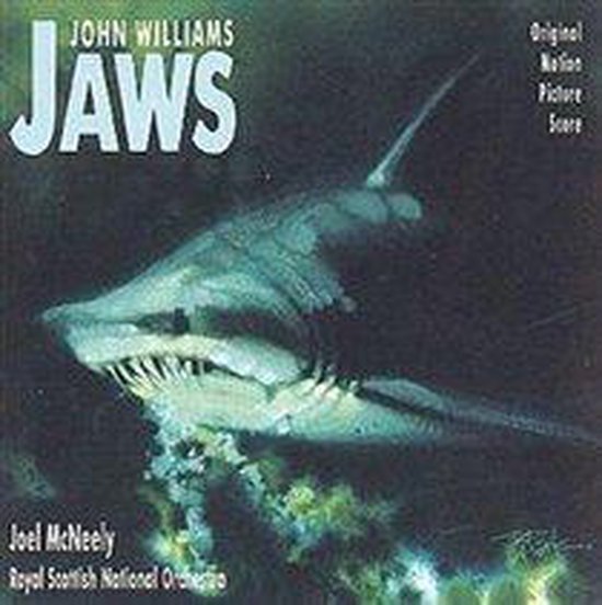 Albumhoes Jaws met haai