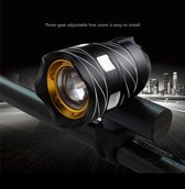 Parya Official - 450 Lumen Phosphor LED - Zwart - Super felle fietslamp - Fietslamp - Fietsverlichting
