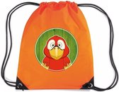 Sac à dos / sac de sport Perroquets - orange - 11 litres - pour enfants