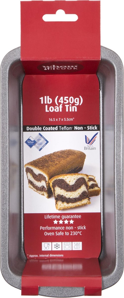Wham Cook Essentials Bakvorm - Non Stick - Voor Cake - 450 gram - Wham