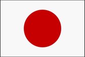 Vlag Japan 90 x 150 cm