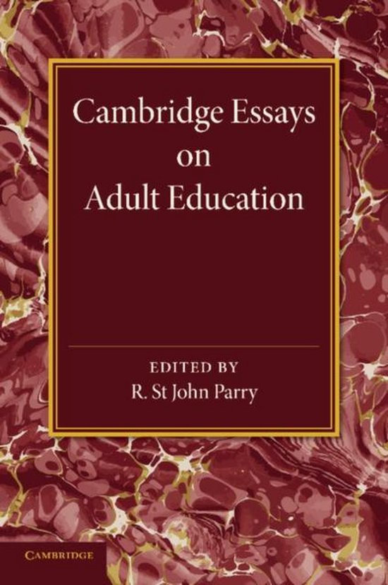 Cambridge Essays on Adult Education - cover