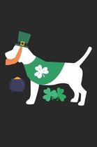 Beagle Notebook - St. Patrick's Day Gift for Beagle Lovers - Beagle Journal