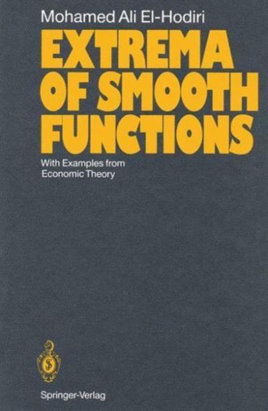 Extrema of Smooth Functions - cover
