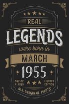 Real Legendes were born in March 1955