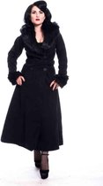 Rockabella Winterjas -XXL- BIANCA Zwart