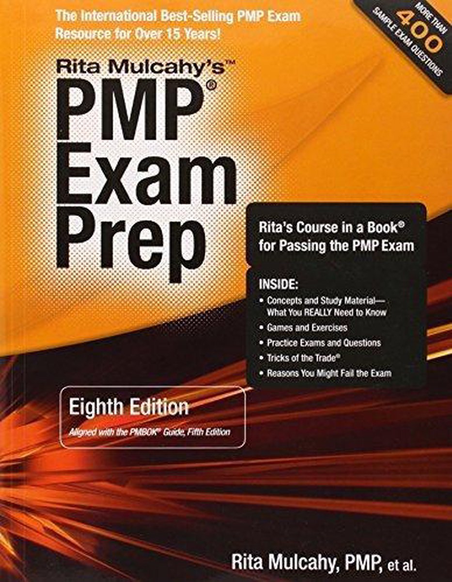 Rita Mulcahy's Pmp Exam Prep 8th Edition 9781932735659 Rita Mulcahy Boeken
