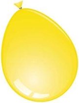 Ballonnen kristal geel (30cm, 50st)