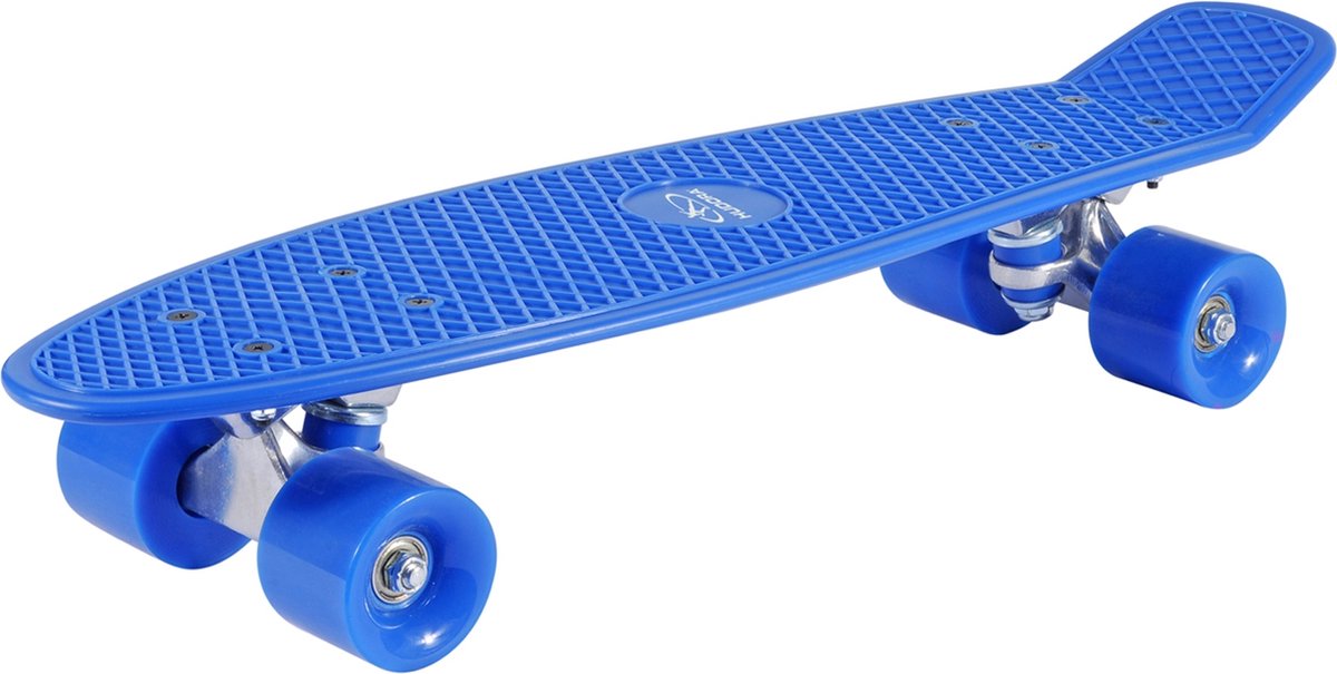HUDORA Penny Board Skateboard Retro - Blue