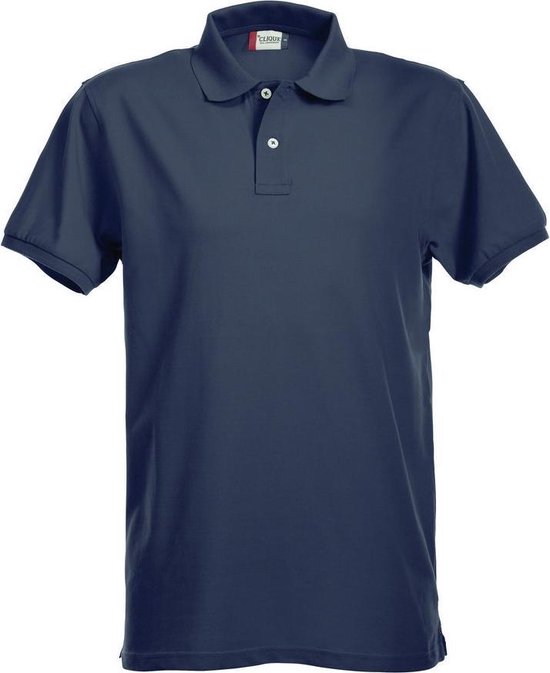 Clique Stretch Premium Polo 028240 - Dark Navy - XXL